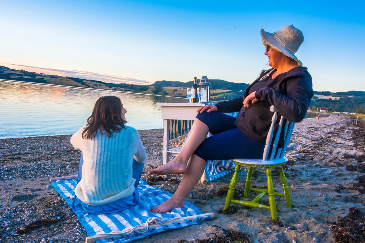 Strandheimen Guesthouse Melhus Exteriör bild